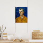 Poster Vincent Van Gogh - Portrait d'Eugene Boch, Arles (Cuisine)