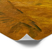 Poster Vincent Van Gogh - Portrait d'Eugene Boch, Arles (Coin)