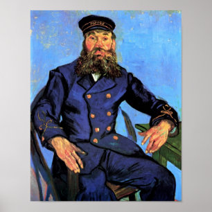 Poster Vincent Van Gogh - Portrait Du Postman