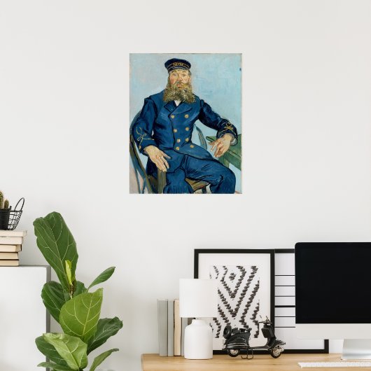 Poster Vincent van Gogh Portrait du Postman Joseph (Bureau à domicile)