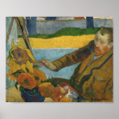Poster Vincent van Gogh Portrait | Paul Gauguin (Devant)