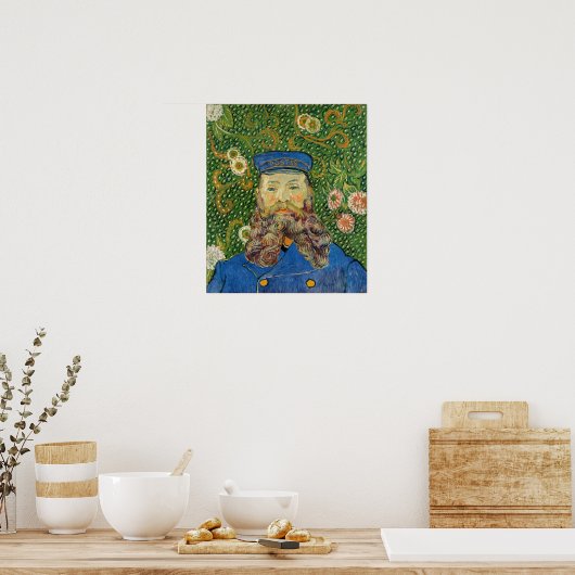 Poster Vincent Van Gogh - Postman Joseph Roulin (Cuisine)