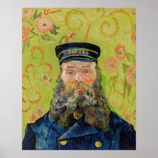 Poster Vincent Van Gogh - Postman Joseph Roulin (Devant)