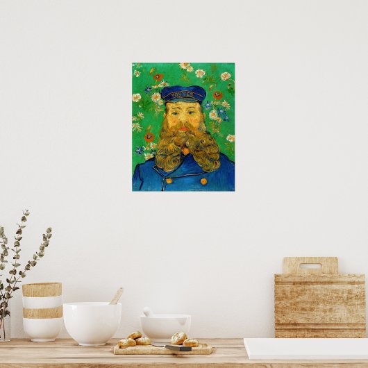 Poster Vincent Van Gogh - Postman Joseph Roulin (Cuisine)