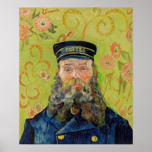 Poster Vincent Van Gogh - Postman Joseph Roulin (Devant)