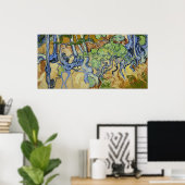 Poster Vincent van Gogh - Racines d'arbre (Bureau à domicile)