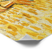 Poster Vincent Van Gogh, Récolte de maïs en Provence (Coin)