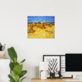 Poster Vincent van Gogh - Récolte en Provence (Bureau à domicile)