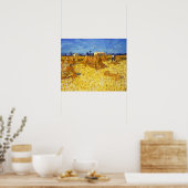 Poster Vincent van Gogh - Récolte en Provence (Cuisine)