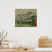 Poster Vincent van Gogh | Restaurant de la Sirene (Cuisine)
