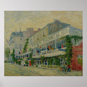 Poster Vincent van Gogh   Restaurant de la Sirene
