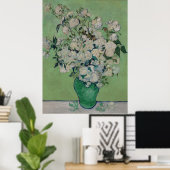 Poster Vincent van Gogh - Rose (Bureau à domicile)