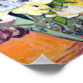 Poster Vincent Van Gogh - Rose Et Anémones 1890 (Coin)