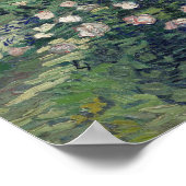 Poster Vincent Van Gogh - Rosebush à Blossom (Coin)