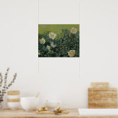 Poster Vincent van Gogh - Roses sauvages (Cuisine)