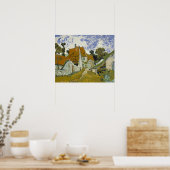 Poster Vincent van Gogh - Rue à Auvers-sur-Oise (Cuisine)