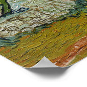 Poster Vincent van Gogh - Rue à Auvers-sur-Oise (Coin)