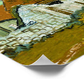 Poster Vincent van Gogh : Rue à Auvers-sur-Oise (Coin)