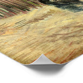 Poster Vincent van Gogh - Scène de rue à Montmartre (Coin)