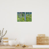 Poster Vincent van Gogh - Sous-bois avec deux personnages (Cuisine)