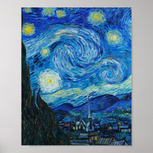 Poster Vincent Van Gogh - Starry Night