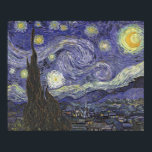 Poster Vincent van Gogh - Starry Night 2<br><div class="desc">Vincent van Gogh un peu modifié</div>