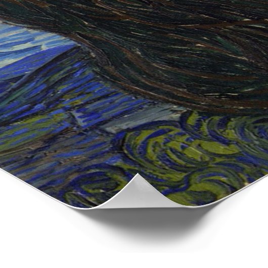 Poster Vincent van Gogh Starry Night GalleryHD Fine Art (Coin)