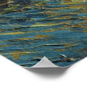 Poster Vincent van Gogh | Starry Night Over the Rhone (Coin)