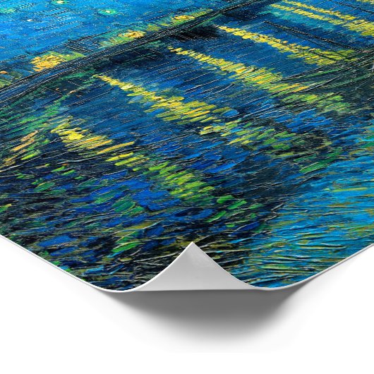 Poster Vincent Van Gogh Starry Night Over The Rhone (Coin)