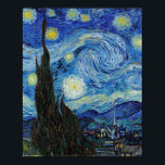 Poster Vincent Van Gogh Starry Nuit Vintage Art<br><div class="desc">Vincent Van Gogh Starry Nuit Art Vintage Poster</div>