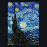 Poster Vincent Van Gogh Starry Nuit Vintage Art<br><div class="desc">Vincent Van Gogh Starry Nuit Art Vintage Poster</div>