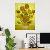 Poster Vincent Van Gogh Sunflowers (Bureau à domicile)
