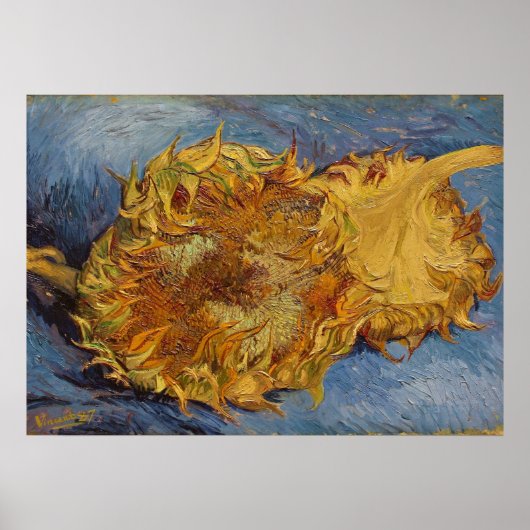 Poster Vincent van Gogh | Sunflowers, 1887 (Devant)