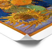 Poster Vincent Van Gogh Sunflowers Serie (Coin)