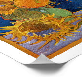 Poster Vincent Van Gogh Sunflowers Serie (Coin)