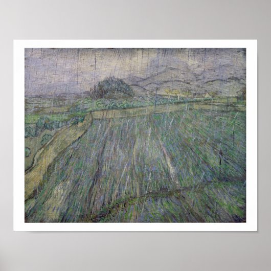 Poster Vincent van Gogh | Tempête du tonnerre (Devant)