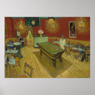 Poster VINCENT VAN GOGH- The night cafe 1888