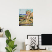 Poster Vincent van Gogh - The Old Mill (Bureau à domicile)