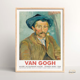 Poster Vincent van Gogh The Smoker Art Imprimer Vintage