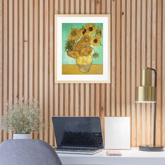 Poster Vincent van Gogh | Tournesols, 1888