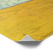 Poster Vincent Van Gogh - Tournesols, 3ème version (Coin)