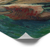 Poster Vincent Van Gogh - Un crabe sur le dos (Coin)