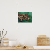 Poster Vincent Van Gogh - Un crabe sur le dos (Cuisine)