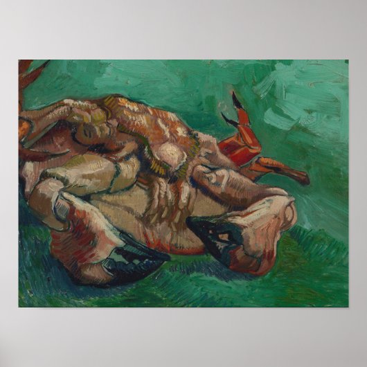 Poster Vincent Van Gogh - Un crabe sur le dos (Devant)
