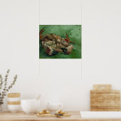 Poster Vincent van Gogh - Un crabe sur son dos (Cuisine)