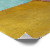 Poster Vincent Van Gogh - Vase avec douze tournesols (Coin)