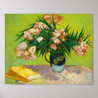 Vincent Van Gogh Vase Avec Oleandres Et Livres