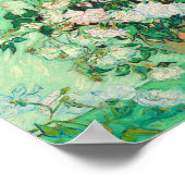 Poster Vincent Van Gogh Vase avec roses roses roses roses (Coin)