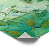 Poster Vincent Van Gogh, Vase de Roses, Roses dans le Vas (Coin)