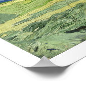 Poster Vincent Van Gogh Wheatfield Under Thunderclouds (Coin)